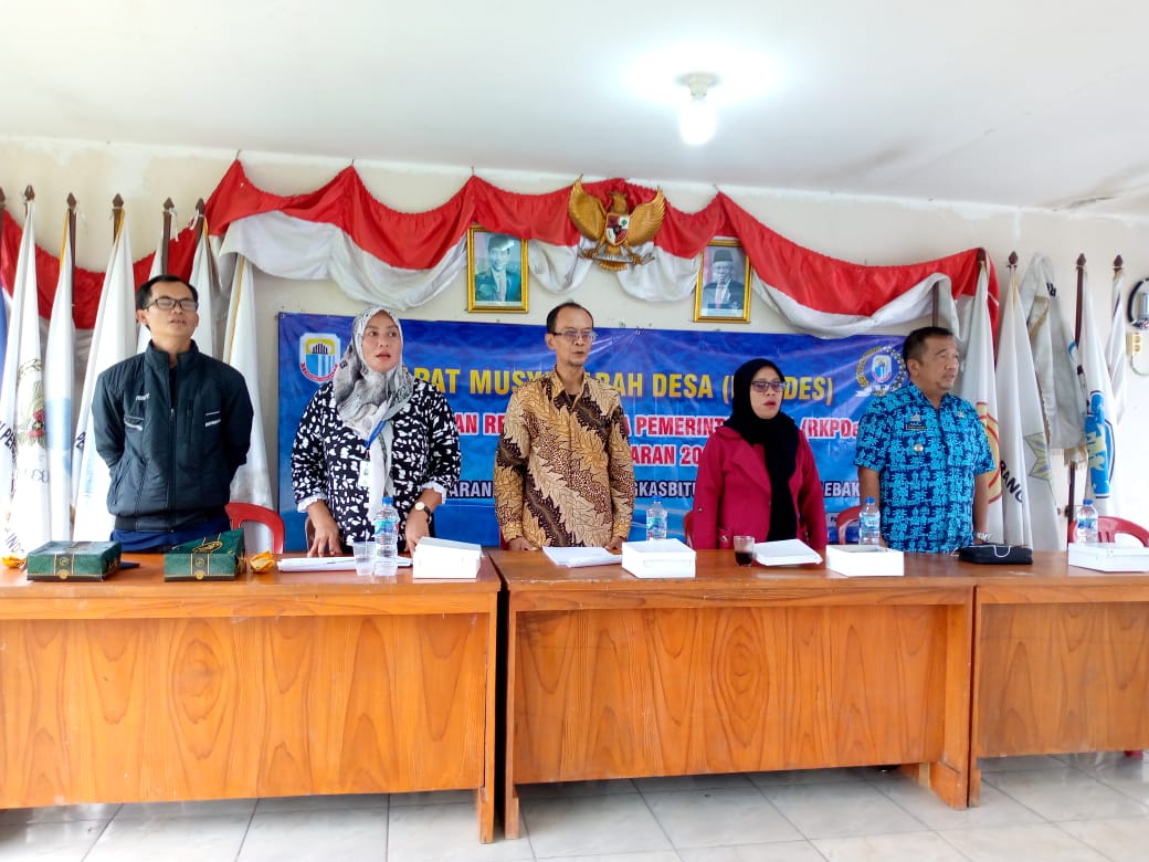 Penyusunan RKPDesa Tahun 2025 di Desa Pabuaran